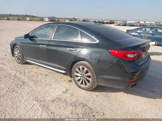 2015 Hyundai Sonata Sport მანქანა იყიდება აუქციონზე, vin: 5NPE34AF0FH046284, აუქციონის ნომერი: 45980235