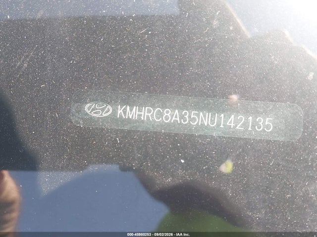 Aukcja sprzedaży 2022 Hyundai Venue Sel, vin: KMHRC8A35NU142135, numer aukcji: 45980253