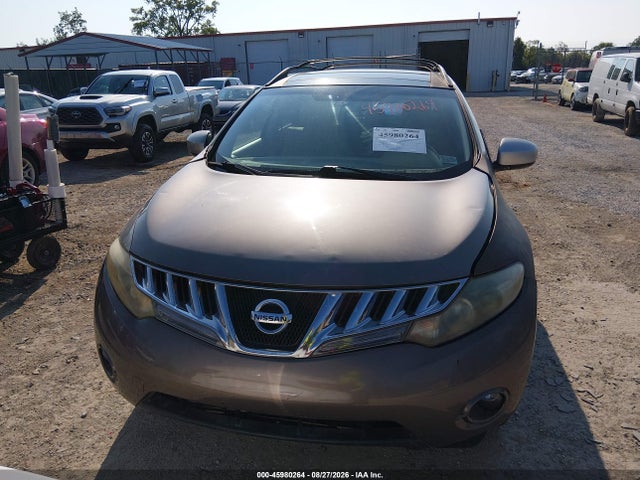 45980264 :رقم المزاد ، JN8AZ18U99W009608 vin ، 2009 Nissan Murano Sl مزاد بيع