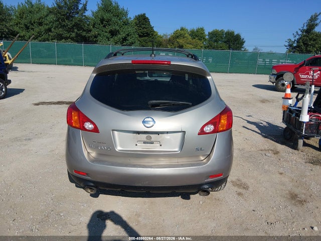 45980264 :رقم المزاد ، JN8AZ18U99W009608 vin ، 2009 Nissan Murano Sl مزاد بيع