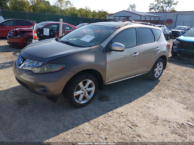 45980264 :رقم المزاد ، JN8AZ18U99W009608 vin ، 2009 Nissan Murano Sl مزاد بيع