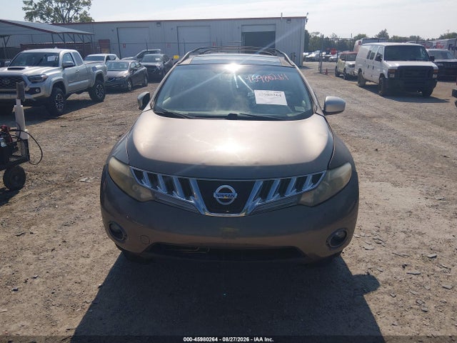 45980264 :رقم المزاد ، JN8AZ18U99W009608 vin ، 2009 Nissan Murano Sl مزاد بيع