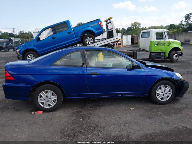 2004 Honda Civic Vp მანქანა იყიდება აუქციონზე, vin: 1HGEM22104L065089, აუქციონის ნომერი: 45980327