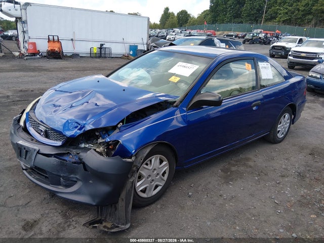 2004 Honda Civic Vp მანქანა იყიდება აუქციონზე, vin: 1HGEM22104L065089, აუქციონის ნომერი: 45980327