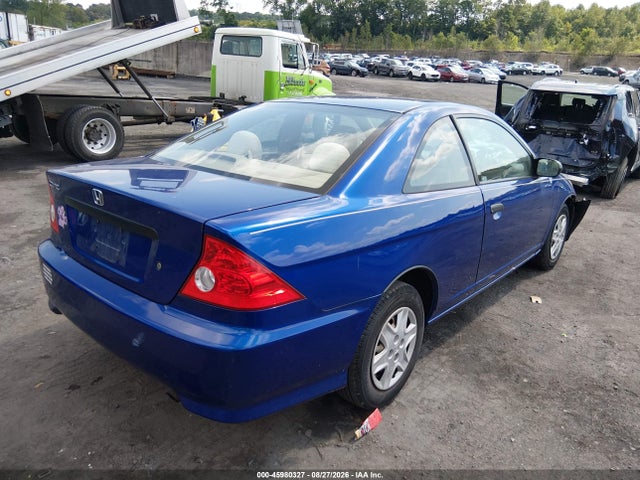 2004 Honda Civic Vp მანქანა იყიდება აუქციონზე, vin: 1HGEM22104L065089, აუქციონის ნომერი: 45980327