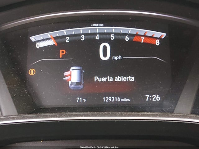 Aukcja sprzedaży 2019 Honda Cr-v Ex-l, vin: JHLRW2H84KX004254, numer aukcji: 45980342