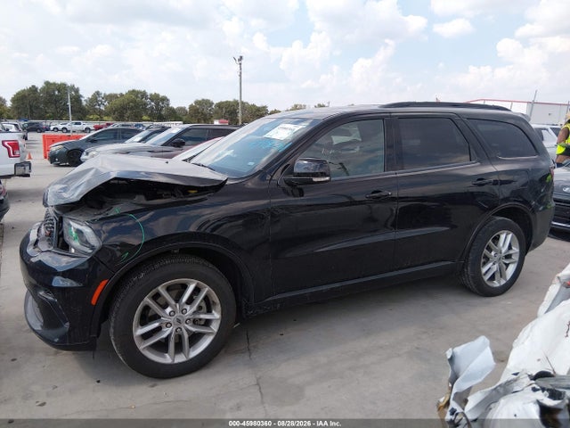 2024 Dodge Durango Gt Plus Awd მანქანა იყიდება აუქციონზე, vin: 1C4RDJDG3RC192082, აუქციონის ნომერი: 45980360
