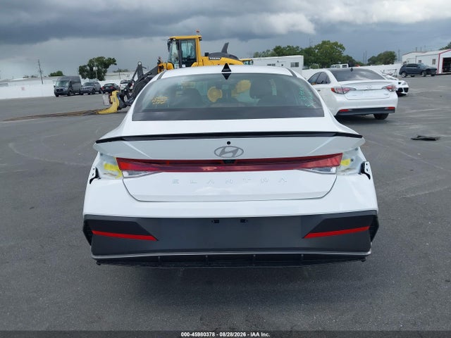 45980378 :رقم المزاد ، KMHLM4DG8SU956401 vin ، 2025 Hyundai Elantra Sel Sport مزاد بيع