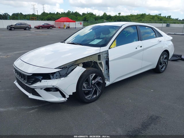 45980378 :رقم المزاد ، KMHLM4DG8SU956401 vin ، 2025 Hyundai Elantra Sel Sport مزاد بيع