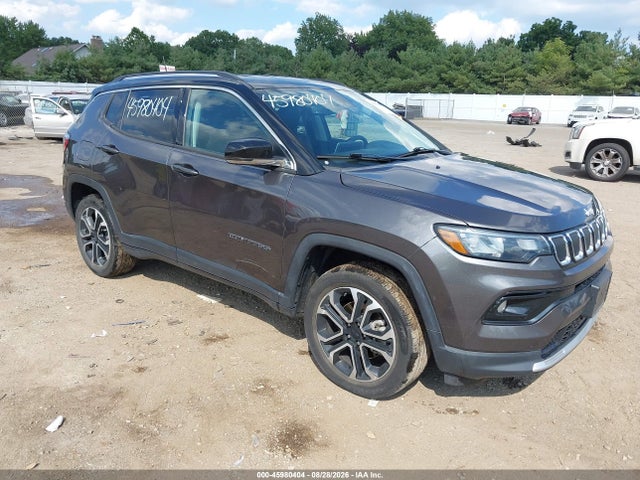Aukcja sprzedaży 2022 Jeep Compass Limited 4x4, vin: 3C4NJDCB6NT184085, numer aukcji: 45980404