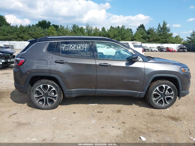 Aukcja sprzedaży 2022 Jeep Compass Limited 4x4, vin: 3C4NJDCB6NT184085, numer aukcji: 45980404