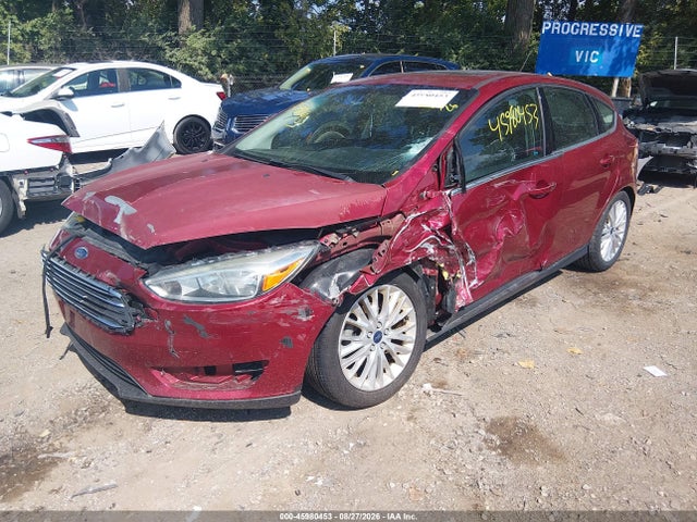 Продаж на аукціоні авто 2016 Ford Focus Titanium, vin: 1FADP3N24GL225917, номер лоту: 45980453