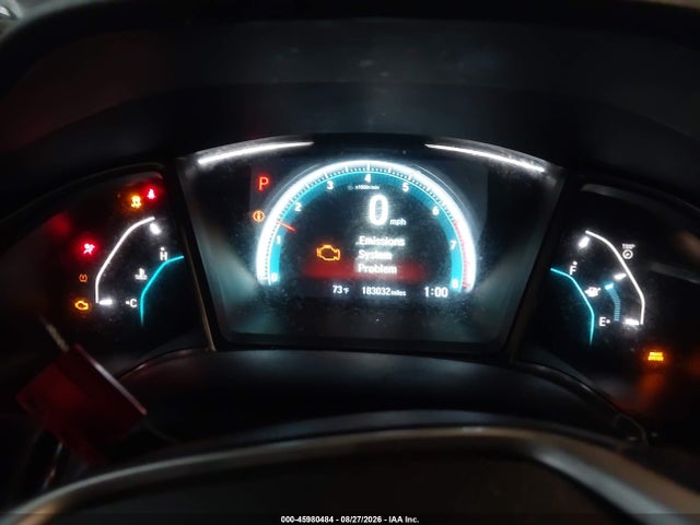 45980484 :رقم المزاد ، 19XFC1F37GE035595 vin ، 2016 Honda Civic Ex-t مزاد بيع