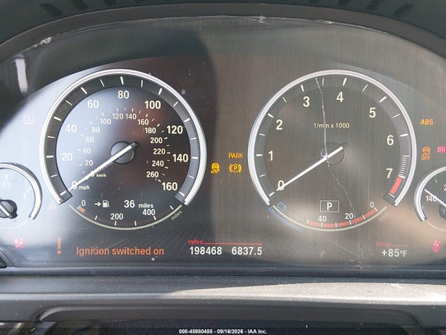 45980488 :رقم المزاد ، WBAXH5C59DD112884 vin ، 2013 Bmw 528i Xdrive مزاد بيع
