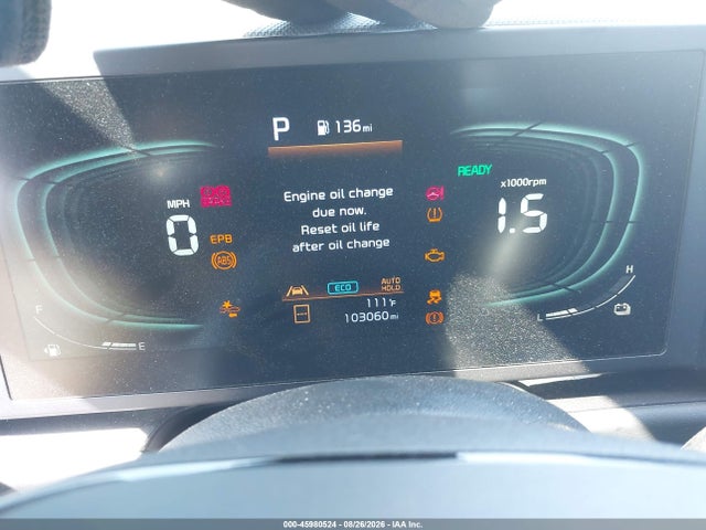 45980524 :رقم المزاد ، KNDCP3LE9R5144812 vin ، 2024 Kia Niro Lx مزاد بيع