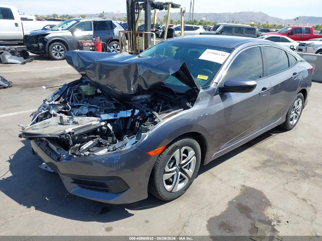 Honda Civic Lx 2017 19XFC2F50HE210360 Image 2