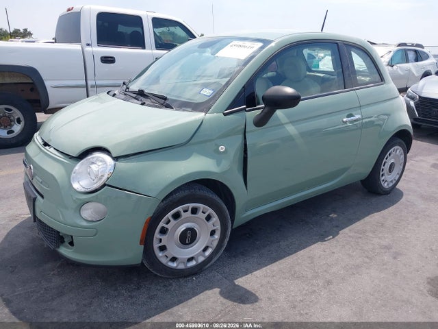 2015 Fiat 500 Pop მანქანა იყიდება აუქციონზე, vin: 3C3CFFAR0FT756813, აუქციონის ნომერი: 45980610