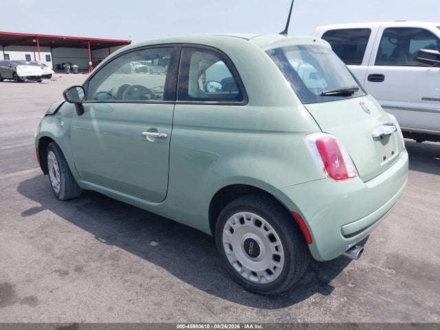 2015 Fiat 500 Pop მანქანა იყიდება აუქციონზე, vin: 3C3CFFAR0FT756813, აუქციონის ნომერი: 45980610