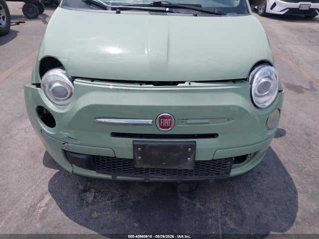 2015 Fiat 500 Pop მანქანა იყიდება აუქციონზე, vin: 3C3CFFAR0FT756813, აუქციონის ნომერი: 45980610