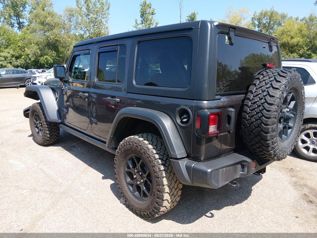 Aukcja sprzedaży 2024 Jeep Wrangler 4-door Willys 4x4, vin: 1C4PJXDG1RW323219, numer aukcji: 45980634
