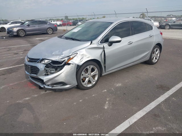 Продажа на аукционе авто 2018 Chevrolet Cruze Premier Auto, vin: 3G1BF6SM2JS632141, номер лота: 45980640