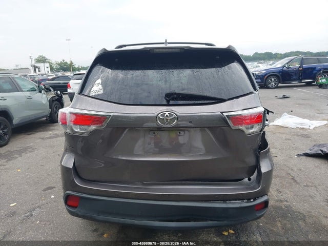 Aukcja sprzedaży 2016 Toyota Highlander Limited V6, vin: 5TDDKRFH1GS236256, numer aukcji: 45980675