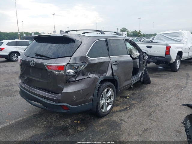 Aukcja sprzedaży 2016 Toyota Highlander Limited V6, vin: 5TDDKRFH1GS236256, numer aukcji: 45980675