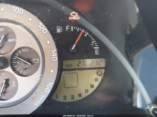 Aukcja sprzedaży 2001 Lexus Is 300, vin: JTHBD182410030899, numer aukcji: 45980729