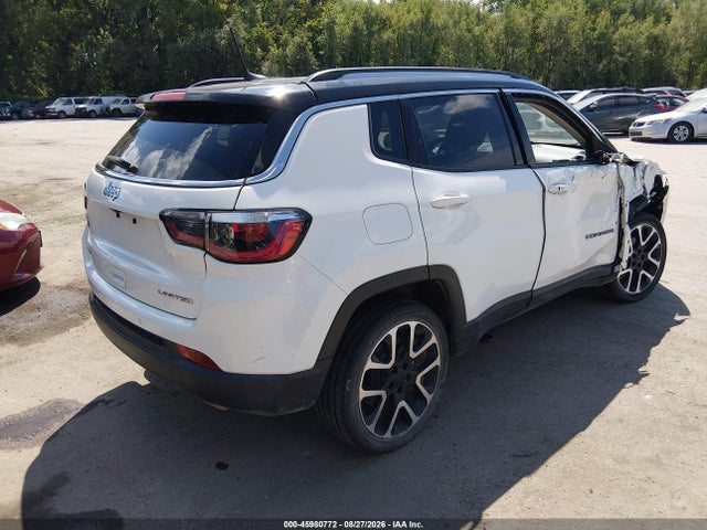 Продажа на аукционе авто 2021 Jeep Compass Limited 4x4, vin: 3C4NJDCB0MT504709, номер лота: 45980772
