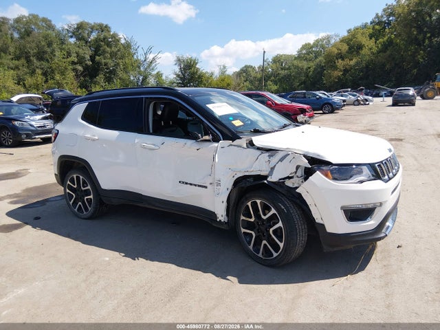 Продажа на аукционе авто 2021 Jeep Compass Limited 4x4, vin: 3C4NJDCB0MT504709, номер лота: 45980772