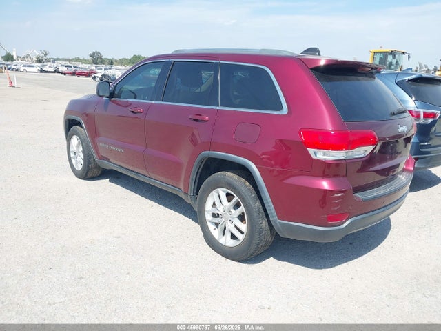 2018 Jeep Grand Cherokee Laredo E 4x2 მანქანა იყიდება აუქციონზე, vin: 1C4RJEAG4JC275643, აუქციონის ნომერი: 45980787