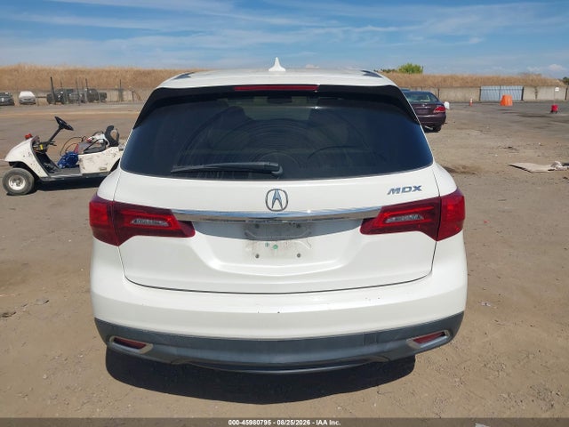 45980795 :رقم المزاد ، 5FRYD3H27EB014404 vin ، 2014 Acura Mdx مزاد بيع