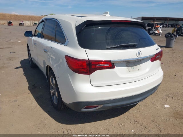 45980795 :رقم المزاد ، 5FRYD3H27EB014404 vin ، 2014 Acura Mdx مزاد بيع