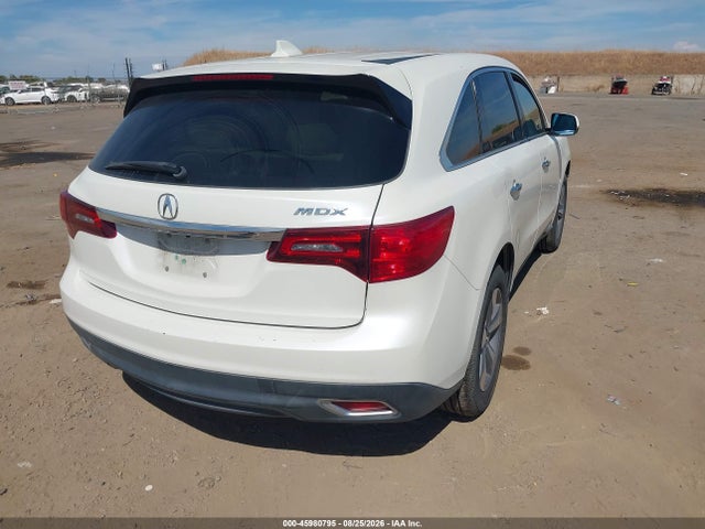 45980795 :رقم المزاد ، 5FRYD3H27EB014404 vin ، 2014 Acura Mdx مزاد بيع