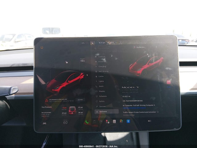 Aukcja sprzedaży 2024 Tesla Model Y Long Range Dual Motor All-wheel Drive, vin: 7SAYGDEE8RF081292, numer aukcji: 45980841