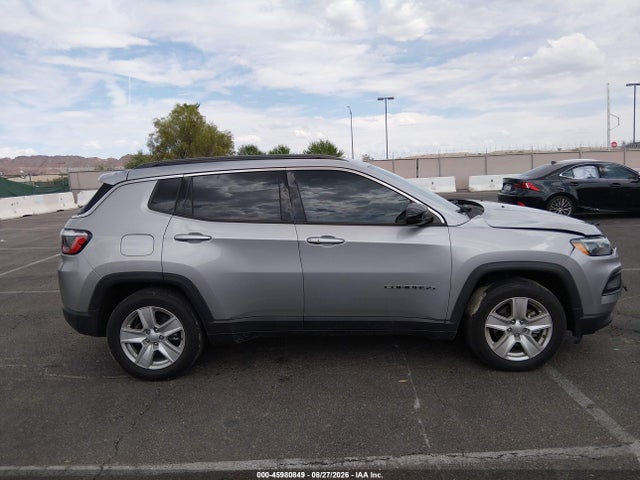 Продаж на аукціоні авто 2022 Jeep Compass Latitude Fwd, vin: 3C4NJCBB8NT156171, номер лоту: 45980849