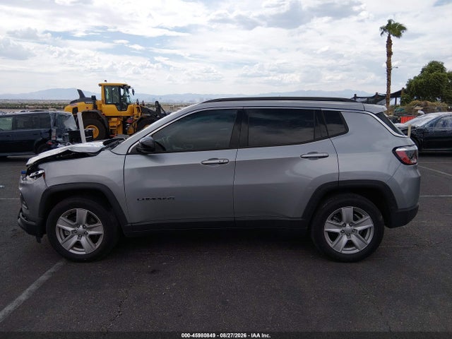 Продаж на аукціоні авто 2022 Jeep Compass Latitude Fwd, vin: 3C4NJCBB8NT156171, номер лоту: 45980849