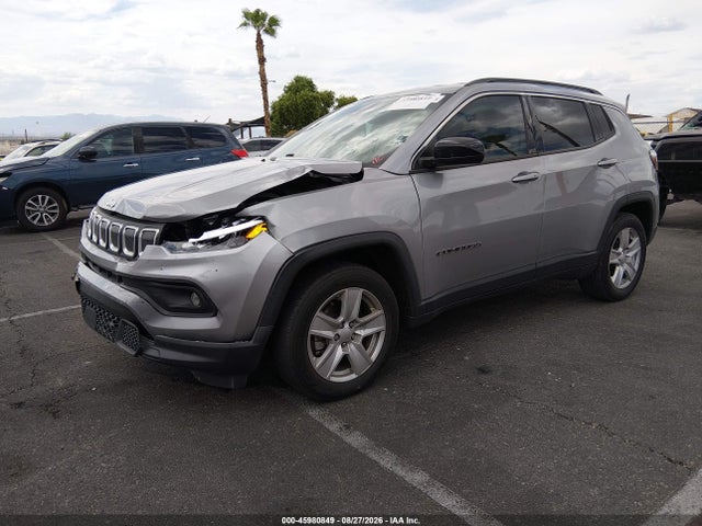 Продаж на аукціоні авто 2022 Jeep Compass Latitude Fwd, vin: 3C4NJCBB8NT156171, номер лоту: 45980849