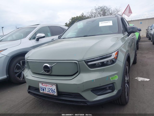Aukcja sprzedaży 2021 Volvo Xc40 Recharge Pure Electric P8, vin: YV4ED3UR5M2589252, numer aukcji: 45980871