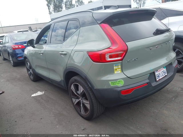 Aukcja sprzedaży 2021 Volvo Xc40 Recharge Pure Electric P8, vin: YV4ED3UR5M2589252, numer aukcji: 45980871