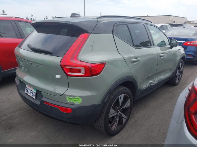 Aukcja sprzedaży 2021 Volvo Xc40 Recharge Pure Electric P8, vin: YV4ED3UR5M2589252, numer aukcji: 45980871