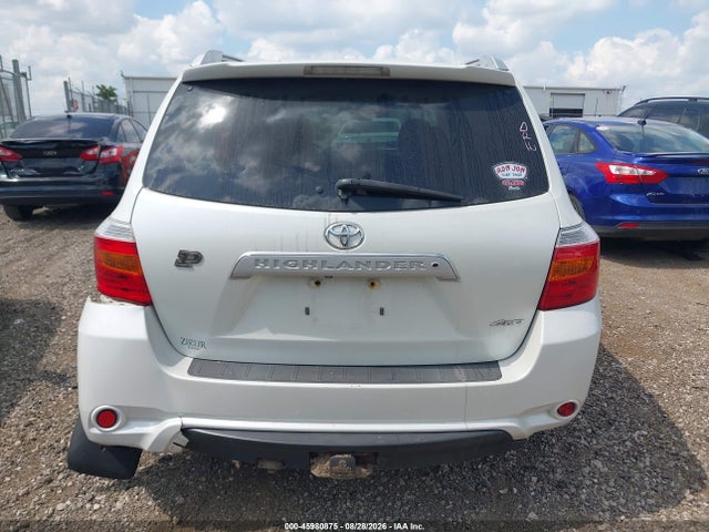45980875 :رقم المزاد ، JTEDK3EH0A2162692 vin ، 2010 Toyota Highlander Limited مزاد بيع