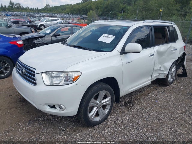 45980875 :رقم المزاد ، JTEDK3EH0A2162692 vin ، 2010 Toyota Highlander Limited مزاد بيع
