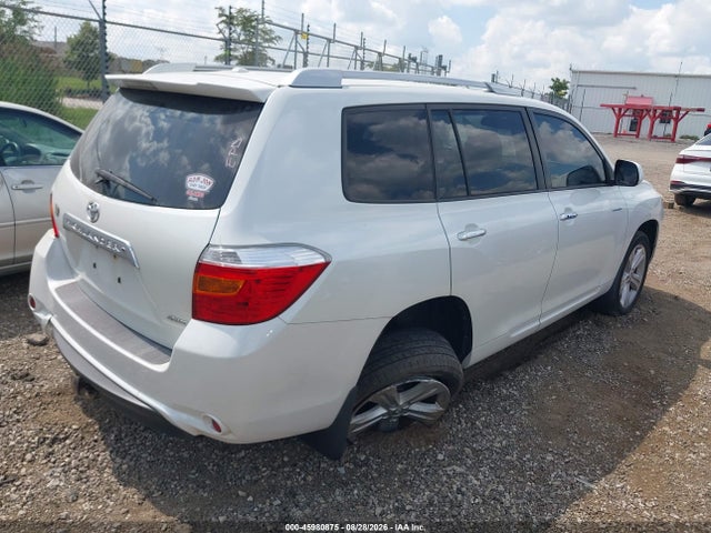 45980875 :رقم المزاد ، JTEDK3EH0A2162692 vin ، 2010 Toyota Highlander Limited مزاد بيع