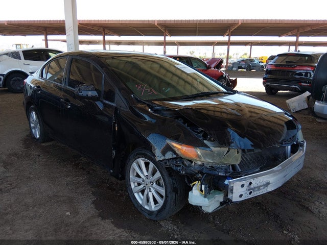 45980902 :رقم المزاد ، 2HGFB2F89CH326328 vin ، 2012 Honda Civic Ex مزاد بيع