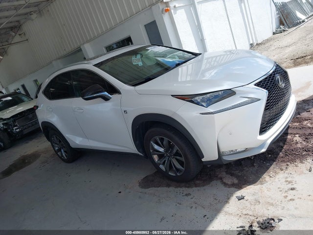 Aukcja sprzedaży 2015 Lexus Nx 200t F Sport, vin: JTJYARBZ8F2018627, numer aukcji: 45980952