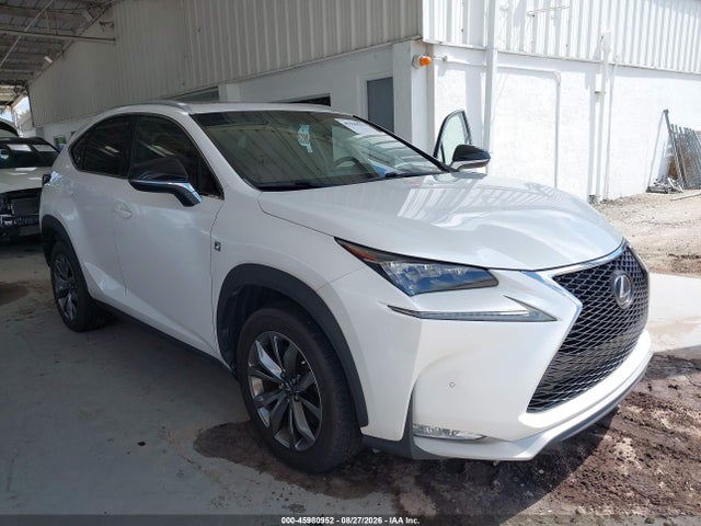 Aukcja sprzedaży 2015 Lexus Nx 200t F Sport, vin: JTJYARBZ8F2018627, numer aukcji: 45980952
