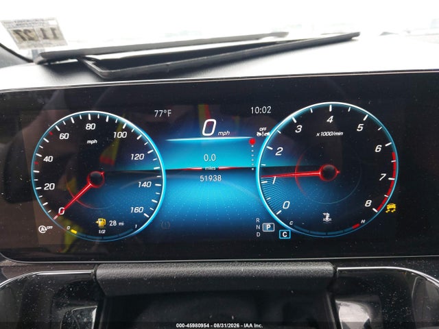Aukcja sprzedaży 2022 Mercedes-benz Gla 250 4matic, vin: W1N4N4HB7NJ398334, numer aukcji: 45980954