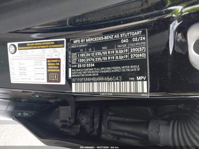 Продажа на аукционе авто 2024 Mercedes-benz Glc 300 4matic Suv, vin: W1NKM4HBXRF156043, номер лота: 45980981