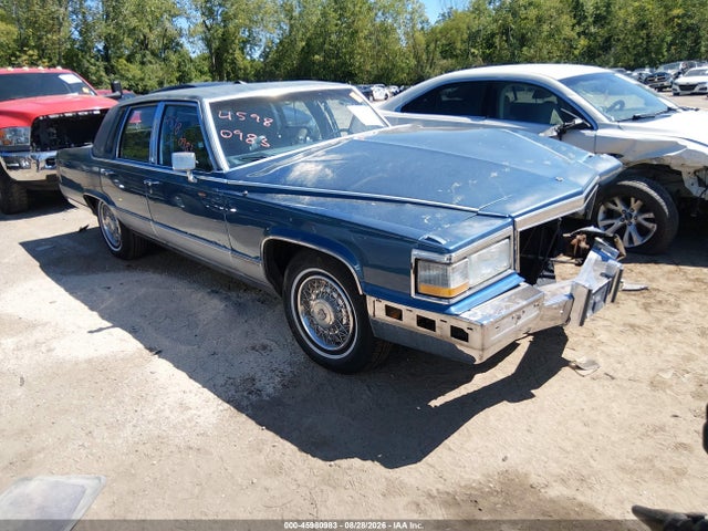 45980983 :رقم المزاد ، 1G6DW5470MR712968 vin ، 1991 Cadillac Brougham مزاد بيع